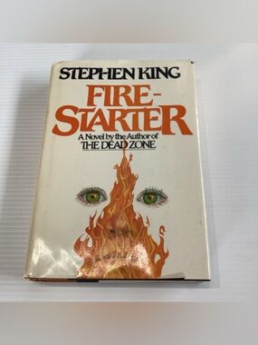 Stephen King Firestarter First Edition Viking Hardcover Book Club Edition